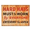 Image 1 : Hard Hat Must Be Worn In This Area Metal Sign