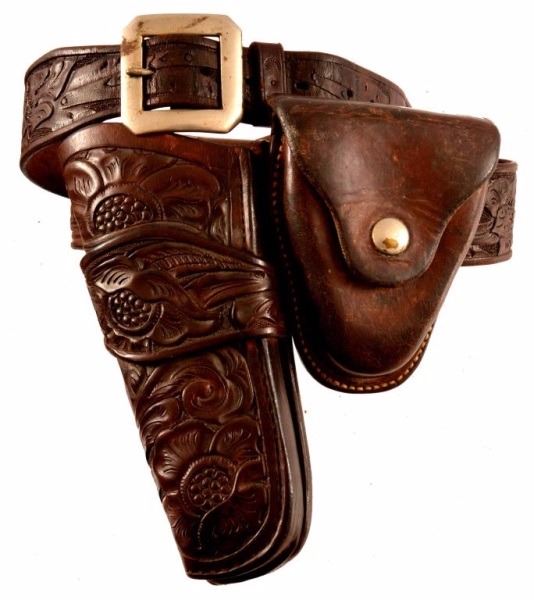 King Ranch Marked Gun Belt & Holster