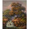 Image 2 : Dalhart Windberg Waterfall Original Oil On Canvas