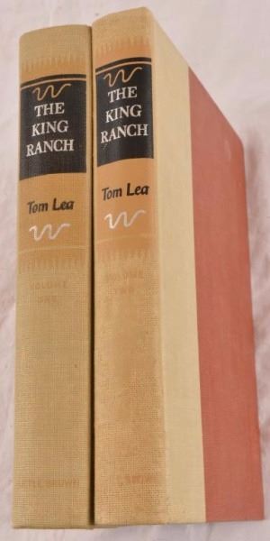 King Ranch Book Set By Tom Lea