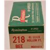 Image 2 : 12 Boxes Of 218 BEE Ammo