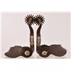Image 1 : Kelly Bros Diamond-Heart Pattern Spurs