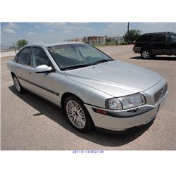 2002 - VOLVO S-80 / FOR TX REGISTRATION ONLY