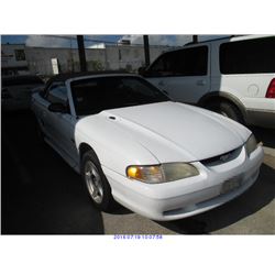 1998 - FORD MUSTANG// REBUILT SALVAGE