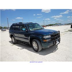 2005 - CHEVROLET TAHOE