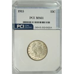 1915 BARBER QUARTER PCI CHOICE BU