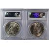 Image 2 : ( 2 ) 1922 PEACE SILVER DOLLARS, PCGS MS-64