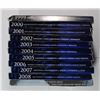 Image 1 : ( 11 ) YEARS OF U.S. QUARTER PROOF SETS: 1999 THRU 2009