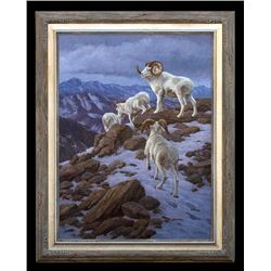 "The Moment of Truth" Original Oil Painting on Linen Canvas by Artist Chip Brock