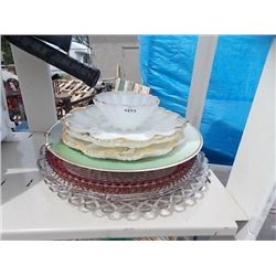 ASSORTED DISHWARE - VINTAGE AND OTHR - 7 PC