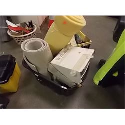 TOTE OF MISC - FOAM AND MORE