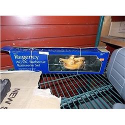 REGENCY AC/BC BBQ ROTISSERIE SET - NEW