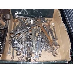 BOX OF WRENCHES