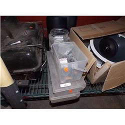 LOT MISC SCREWS, BOLT & HARDWARE