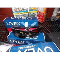 NEW UVEX BY HONEYWELL SAFETY GLASSES - TINTED