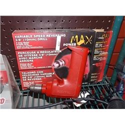 VARIABLE SPEED REVERSABLE DRILL