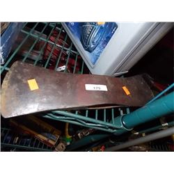 WALTERS BLACK STEEL 2 HEADED AXE HEAD