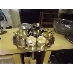 LOT OF SILVER PLATE