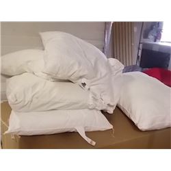 HOTEL LINEN  - PILLOWS - 6 PER LOT - STAFF WILL GET - DON'T HELP YOURSELF