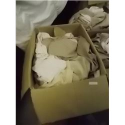 BOX ASSORTED BED SKIRTS FROM HOTEL