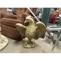 CONCRETE EAGLE STATUE