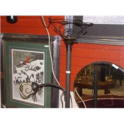 FLOOR LAMP WITH GOOSE NECK LIGHT