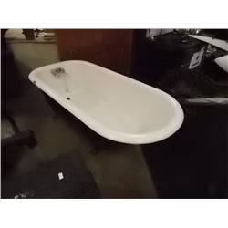 VINTAGE CAST IRON BATH TUB