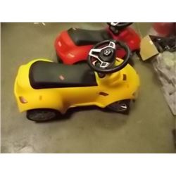 NEW CHILD'S PUSH CAR - RASTAR MERCEDES-BENZ - YELLOW