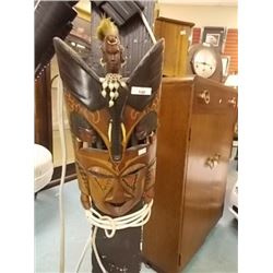 UNIQUE HAND CRAFTED CARVED WOOD WALL MASK