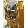Image 2 : UNIQUE HAND CRAFTED CARVED WOOD WALL MASK