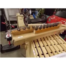 WALL MOUNTED GOLF CLUB RACK