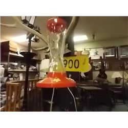 GLASS HUMMING BIRD FEEDER