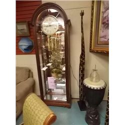 GRAND FATHER CLOCK - HOWARD MILLER - RETAIL ~$5000 - HAND CRANK INCLUDED