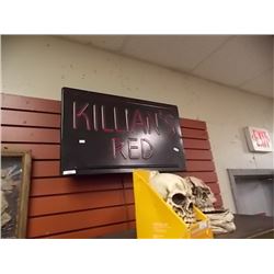 ELECTRIC "KILLIAN'S RED" SIGN