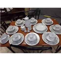 DISHWARE - 46 PC TTL - SOME CHIPS