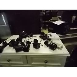 LOT OF SECURITY CAMERAS AND MORE