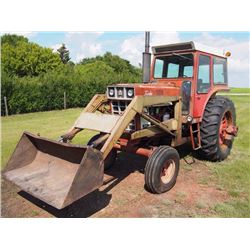 International 1066 Turbo Tractor W/ Loader