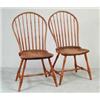 Image 1 : PAIR OF GOOD WINDSOR BOWBACK CHAIRS