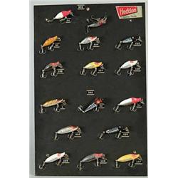 HEDDON SIXTEEN LURE DISPLAY BOARD