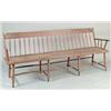 Image 1 : GOOD ARROW BACK WINDSOR BENCH IN SALMON PAINT