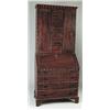 Image 1 : OUTSTANDING GRAIN PAINTED NEW ENGLAND QUEEN ANNE SECRETARY