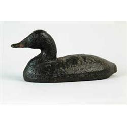 CAST IRON SCARCE SINK BOAT DECOY