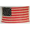 Image 1 : EARLY PRINTED FABRIC U.S. CENTENNIAL FLAG