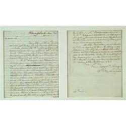 GEORGE WASHINGTON (American, 1732-1799) 1ST PRESIDENT OF THE U.S
