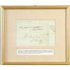 Image 1 : JOHN ADAMS (American, 1735-1826 2nd President) AUTOGRAPHED LETTER ENDORSEMENT SIGNED JOHN ADAMS