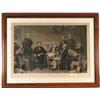 Image 1 : FRANCIS BICKNELL CARPENTER (American, 1830-1900) “THE FIRST READING OF THE EMANCIPATION PROCLAMATION