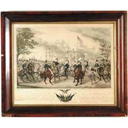 F.J. FRITSCH (Publisher, 20th Century) “FIRST DIVISION NEW YORK STATE ARTILLERY”