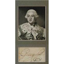 GEORGE III (British, 1738-1820) KING OF ENGLAND FROM 1760-1820