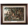 Image 1 : CURRIER & IVES (Publisher, 19th Century) “CAMPING OUT - SOME OF THE RIGHT SORT”