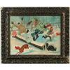 Image 1 : UNSIGNED (American, 20th Century) “DAT AINT NO POSSUM”